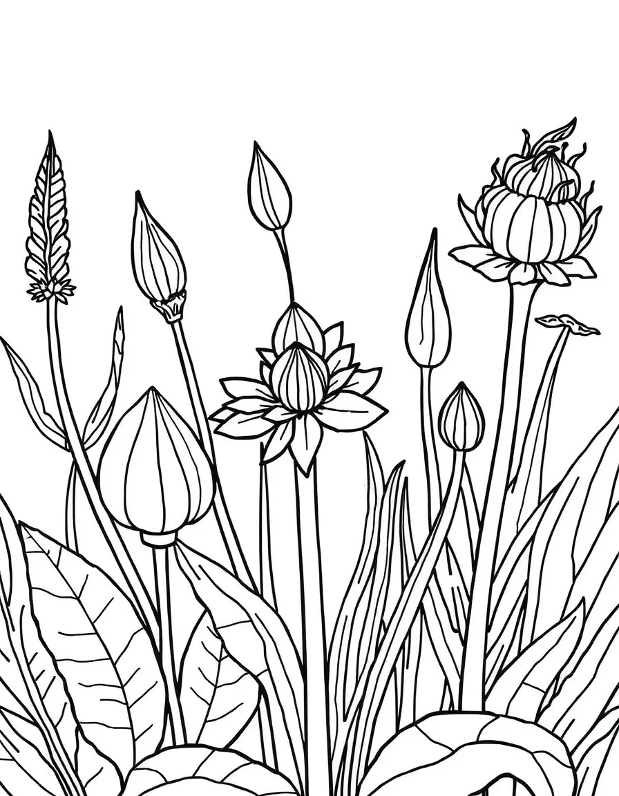 A close-up of plant adaptations for different climates
