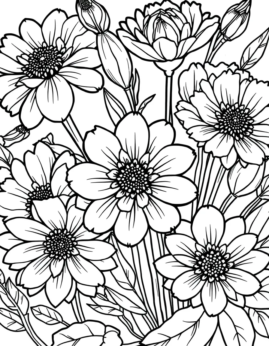 Close-up of edible flowers with recipe ideas