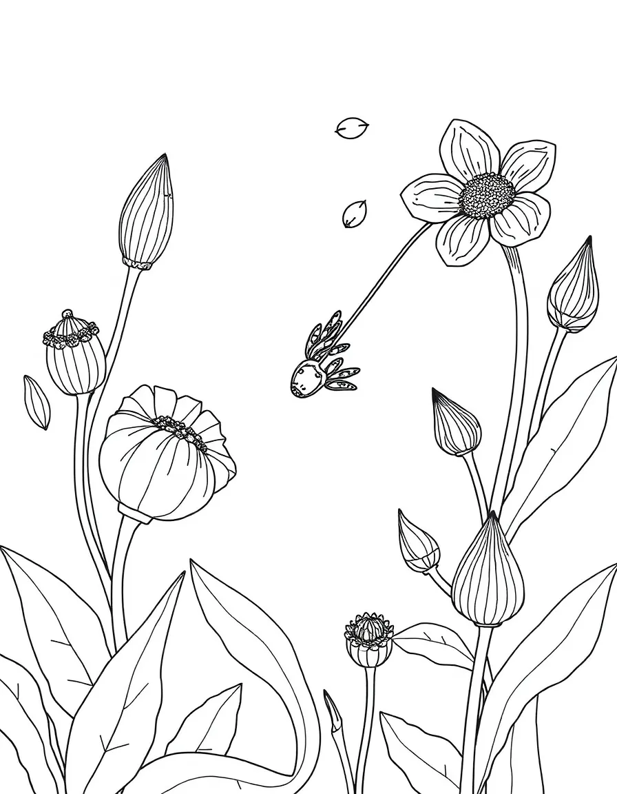 Plants with interesting seed dispersal mechanisms