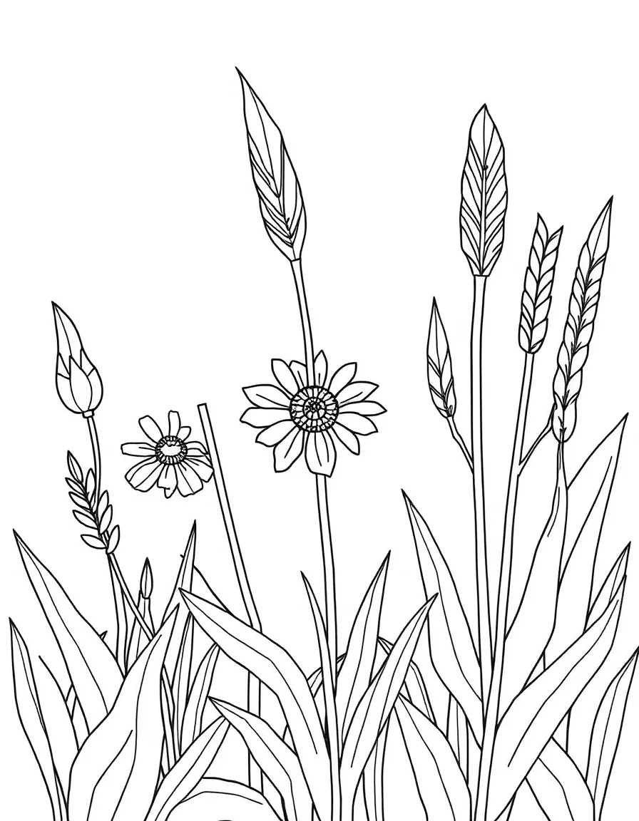 Native American plant use illustrations