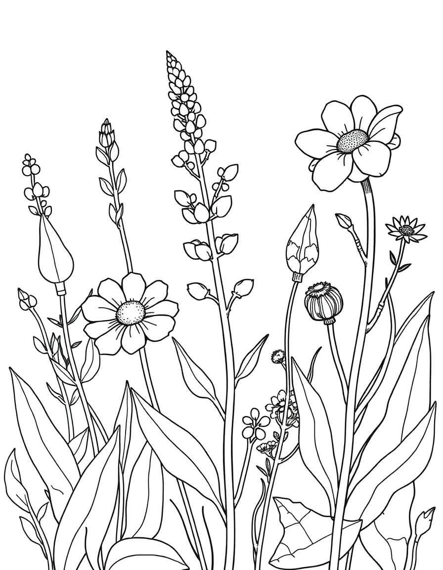 Plants used for making natural remedies
