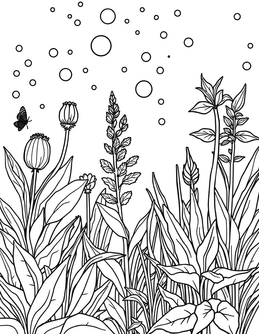 A detailed view of how plants clean the air