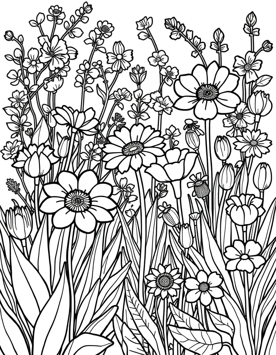 A garden designed specifically for cut flowers