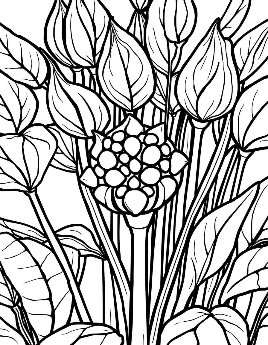 A close-up of how plants store nutrients