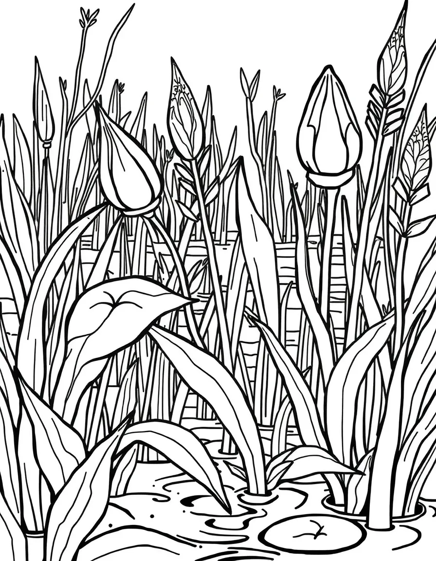 A close-up of how plants survive flooding