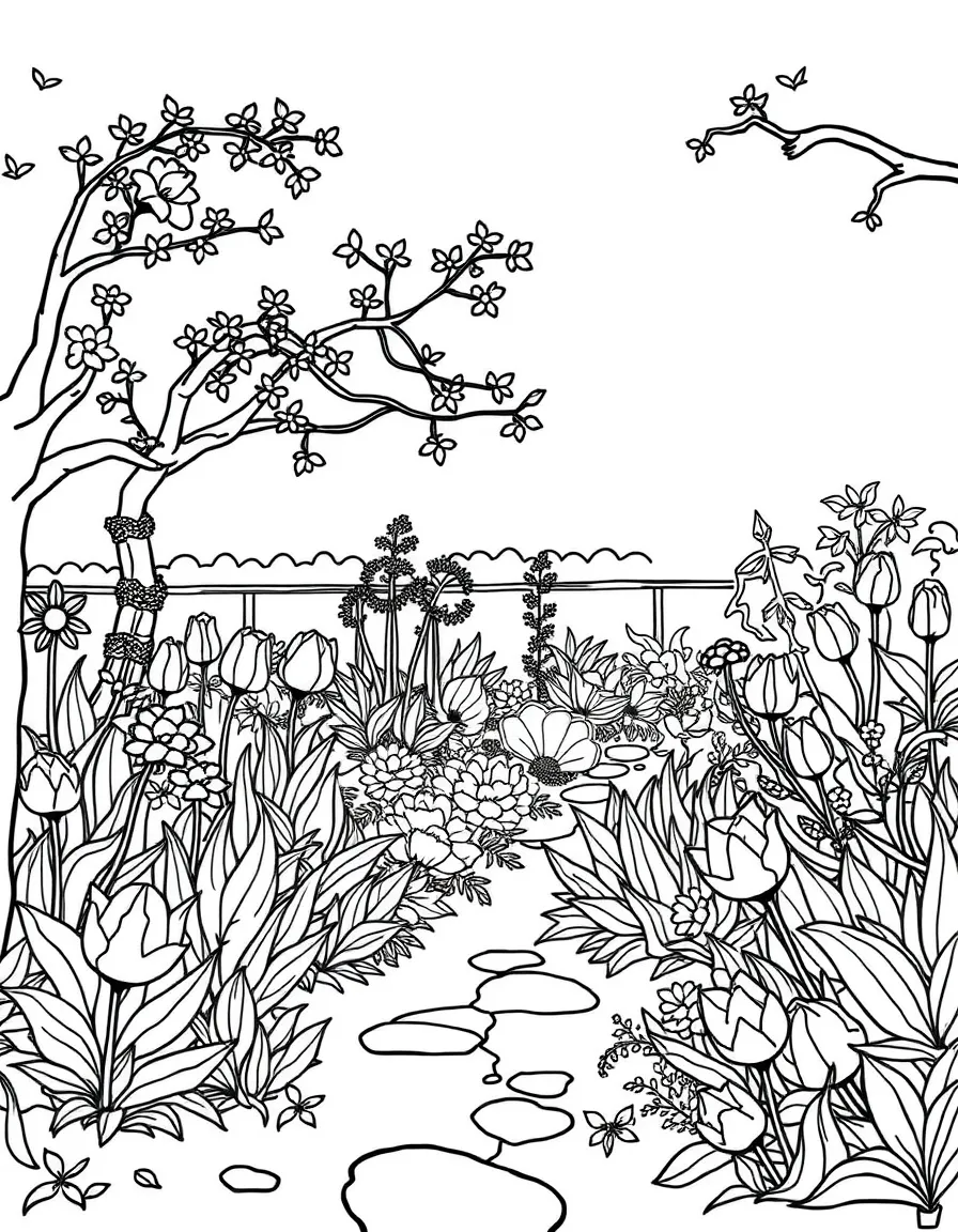 A garden that tells a specific cultural story