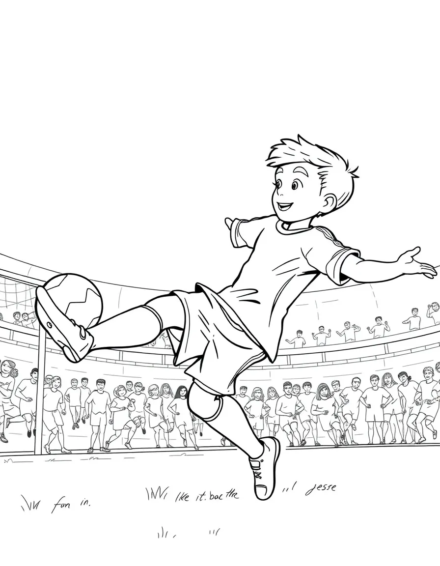 Bend It Like Beckham's Jess scoring a spectacular goal