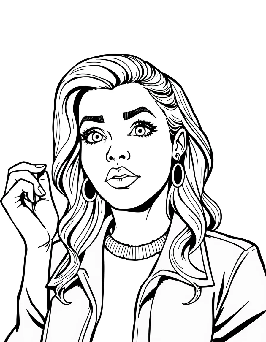 Britta Perry awkwardly trying to be woke