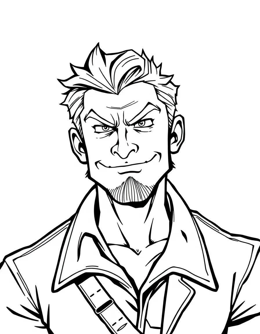 Roman Roy with his sarcastic smirk and slouched posture