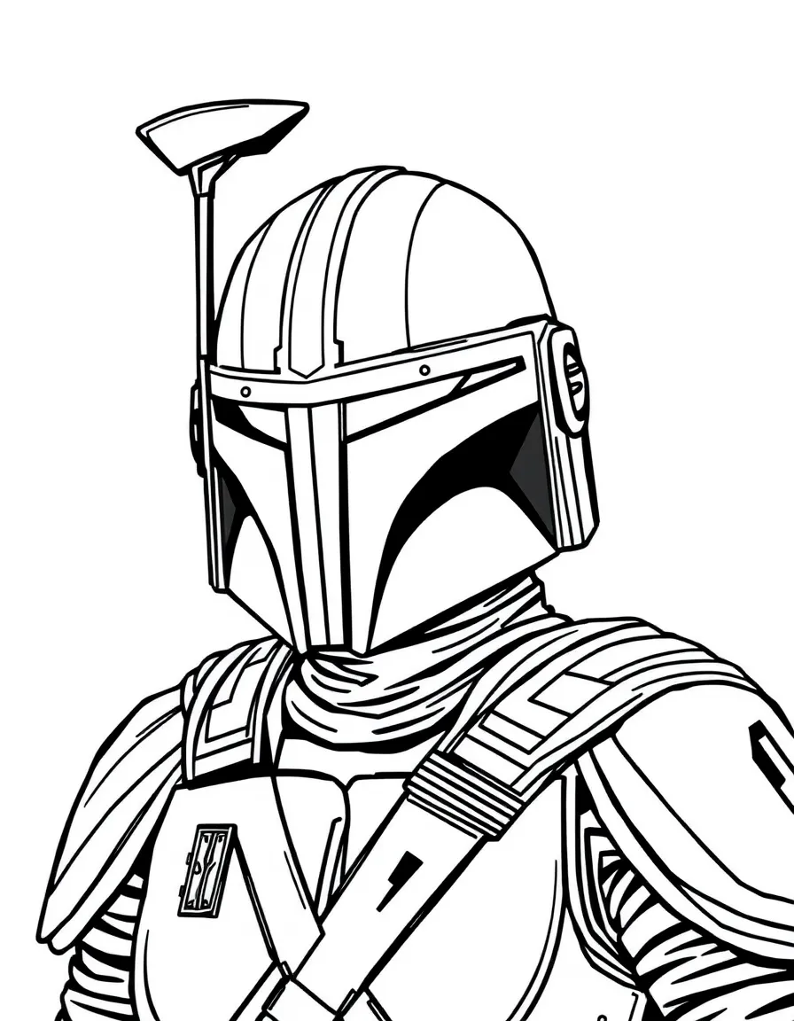 Bo-Katan Kryze with her Mandalorian helmet