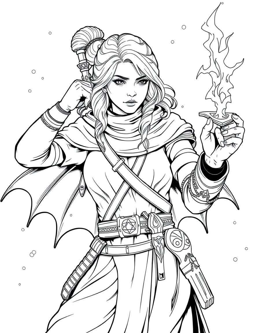 Ciri training with her elder blood powers manifesting
