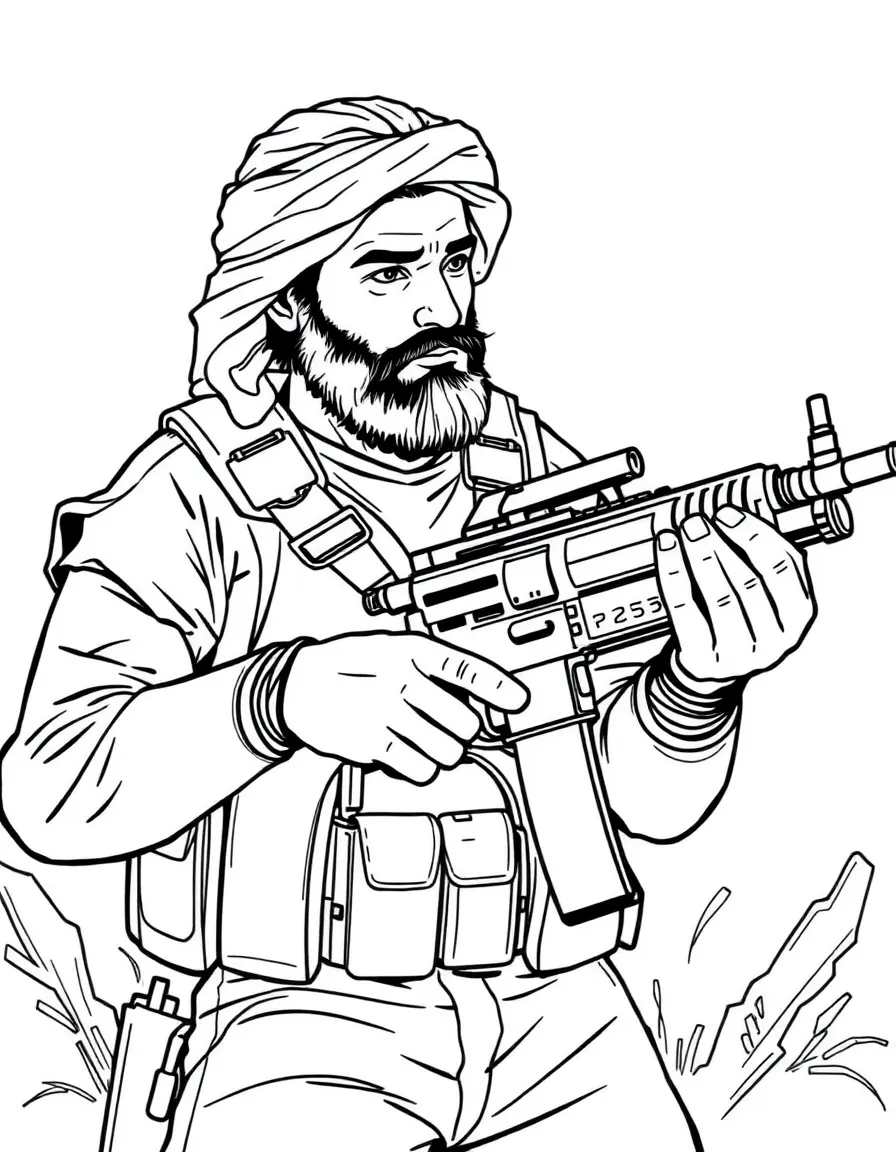 Sayid using his military skills to create a radio
