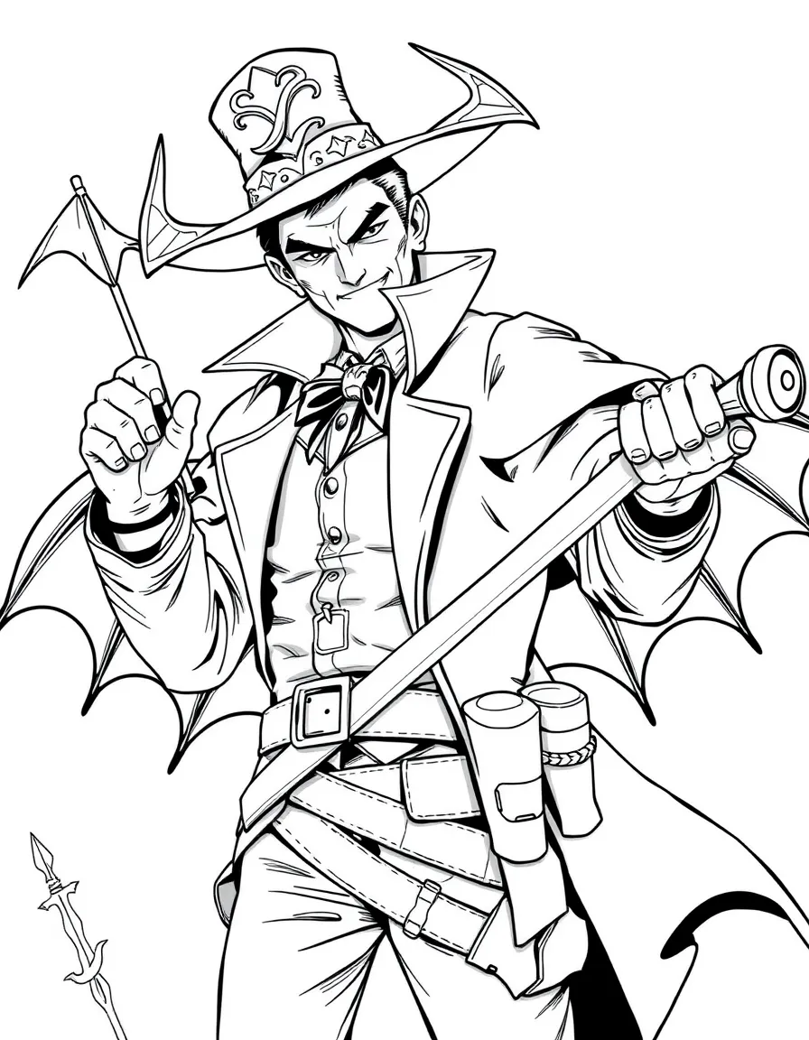 Guillermo with his vampire hunting skills and familiar duties