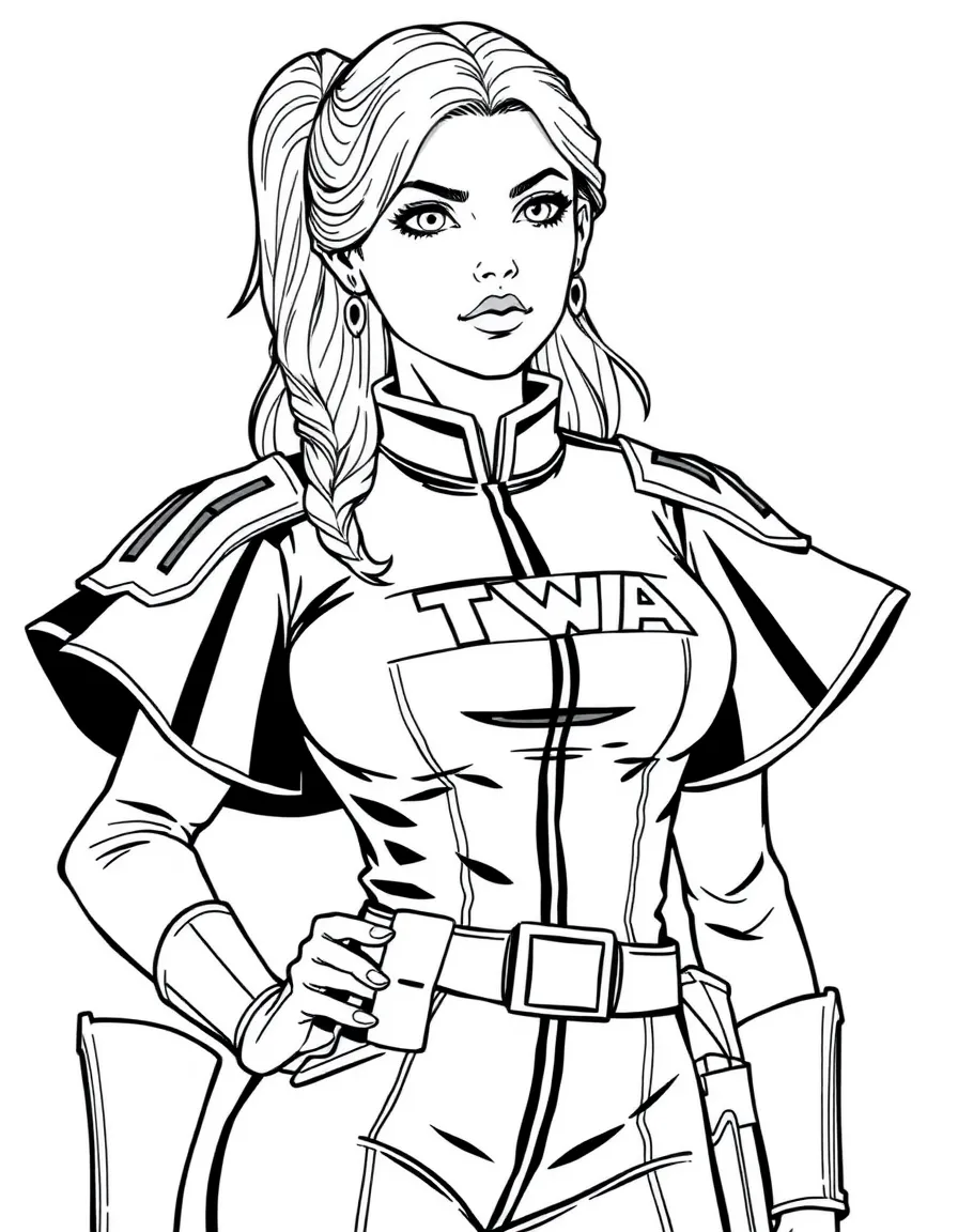 Ravonna Renslayer with her TVA judge uniform