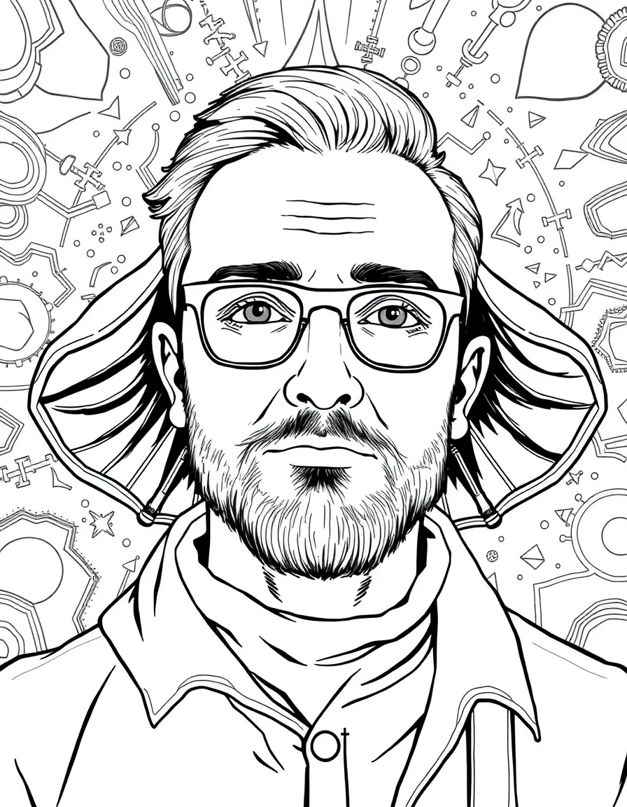 Alex Sokolov appearing as Cassie's mind palace guide