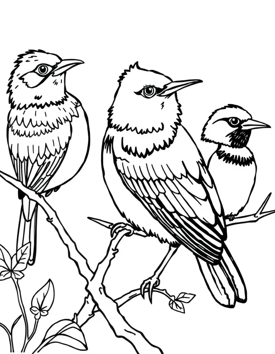 Note values with different bird species