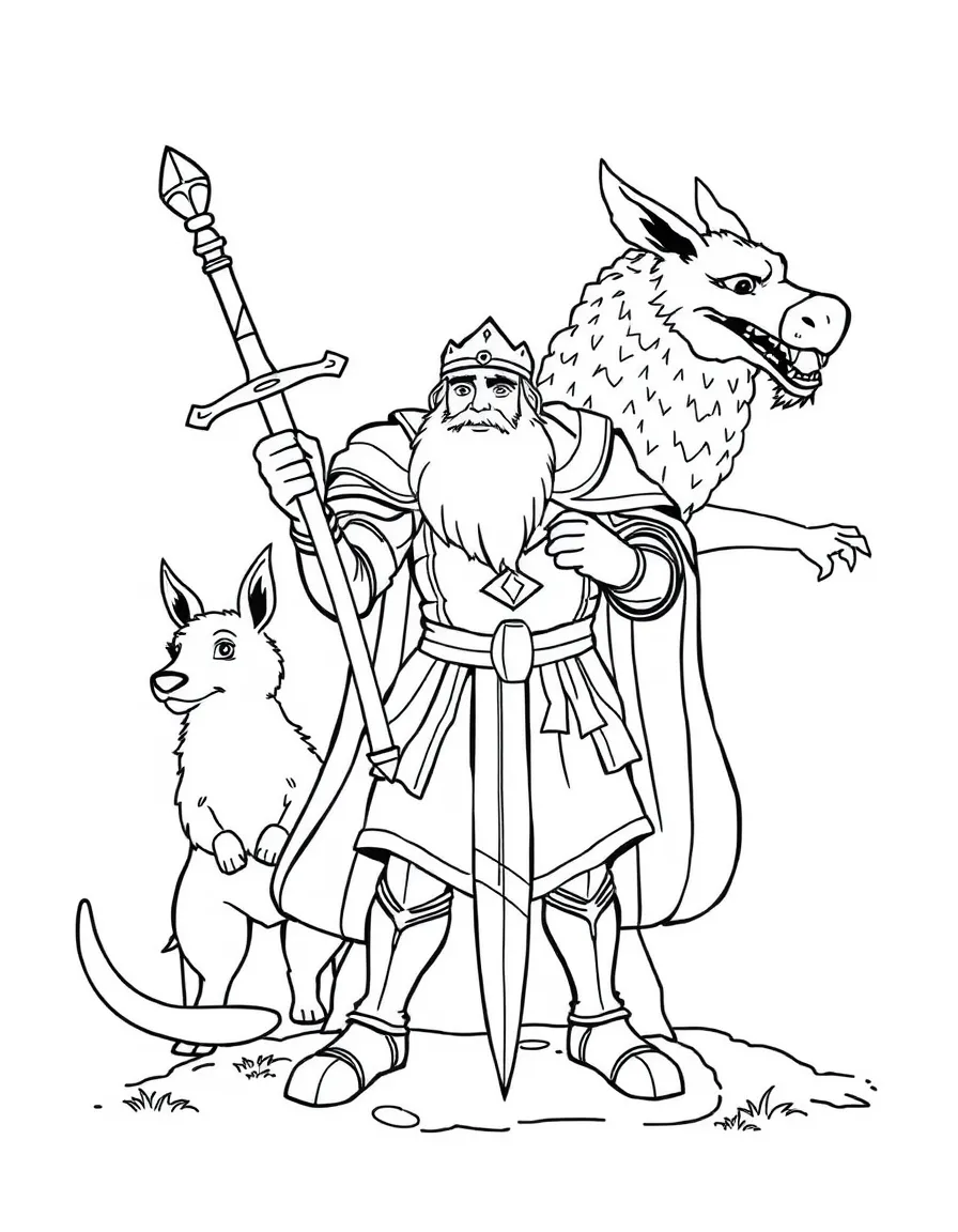 The Sword in the Stone's Arthur (Wart) transformed into different animals by Merlin for magical lessons