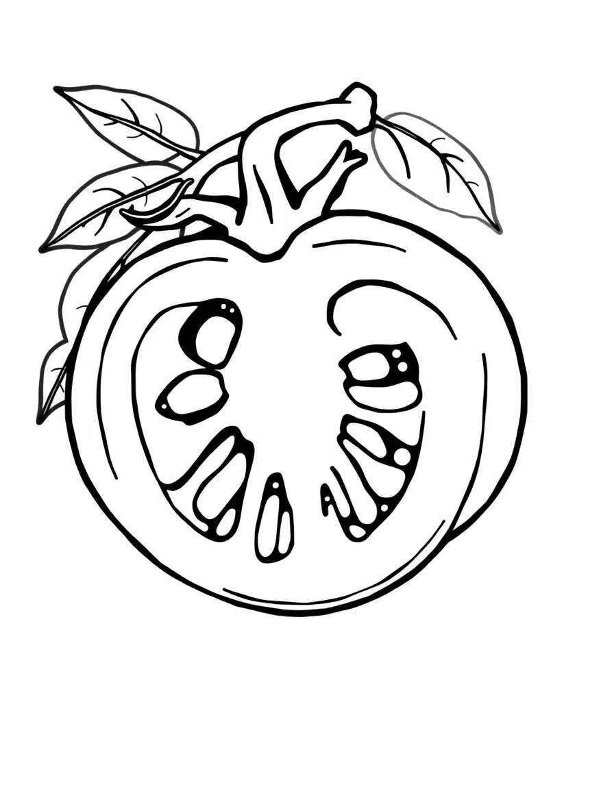 sliced tomato