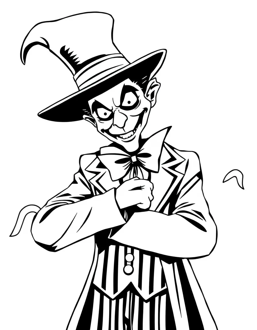 Dr. Facilier looking spooky, with his shadow dancing around him.
