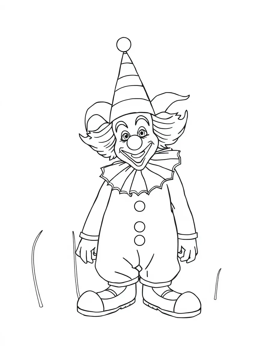 The Subconscious from Inside Out, with a giant clown.
