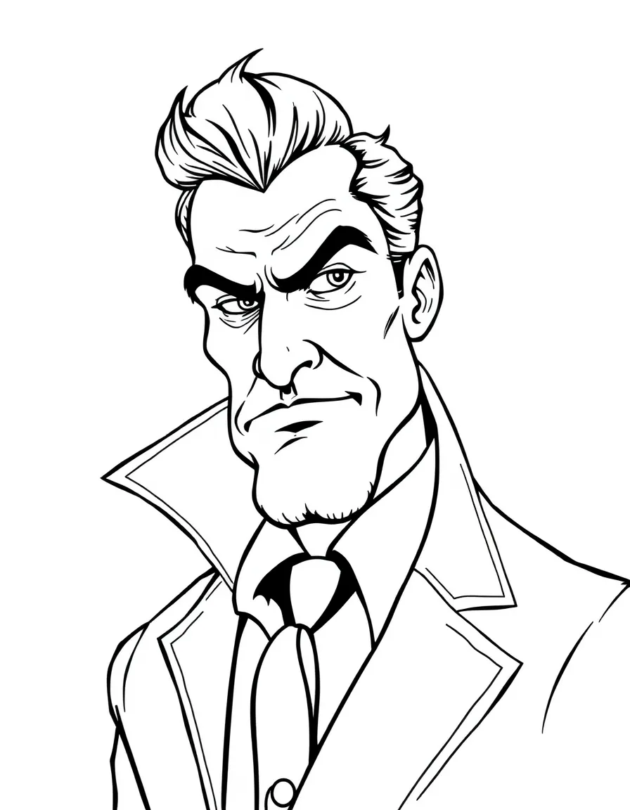 Ercole Visconti looking arrogant and stylish.