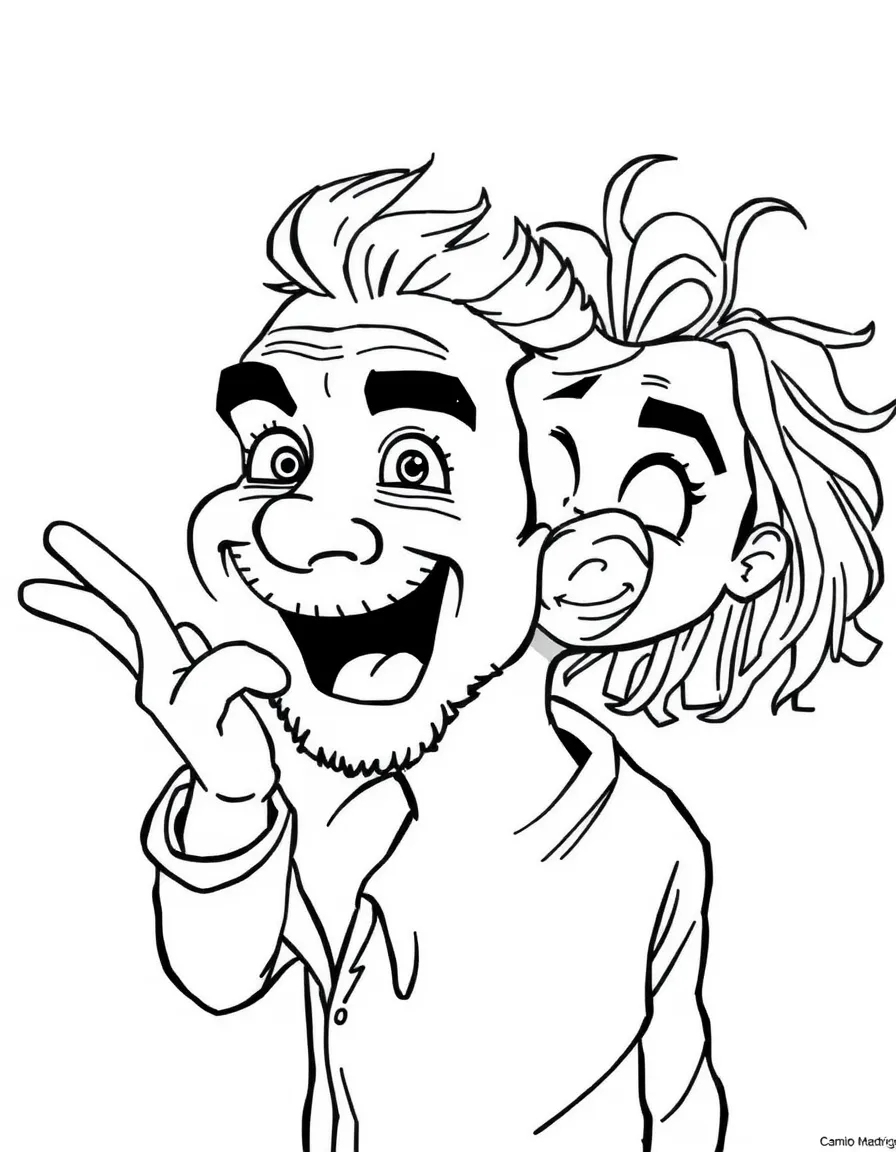 Camilo Madrigal shapeshifting into someone funny.