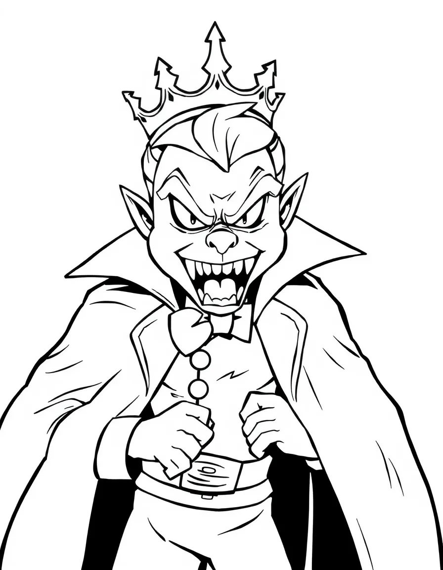 King Candy/Turbo looking sneaky and villainous.