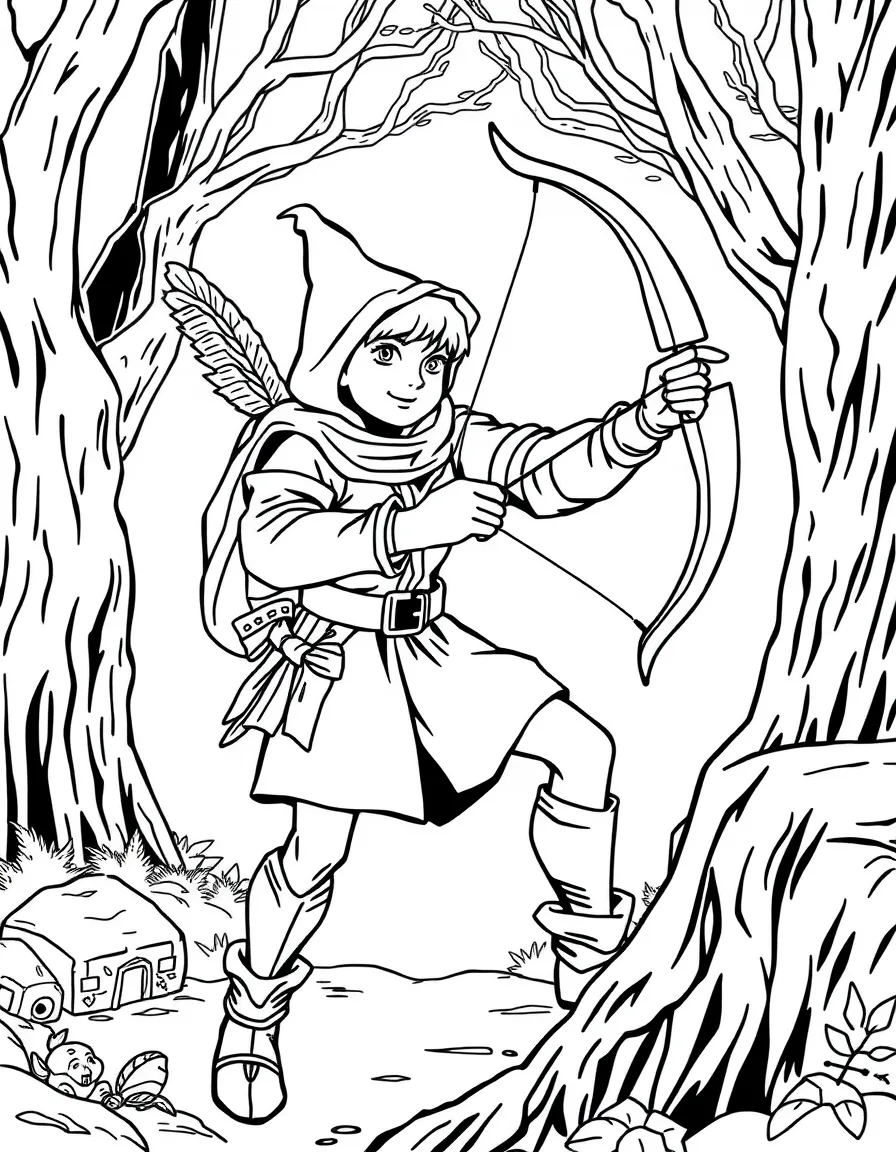 Robin Hood stealing from the rich to give to the poor.