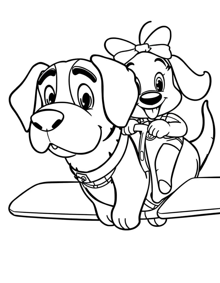 Bernard and Miss Bianca flying with Orville.