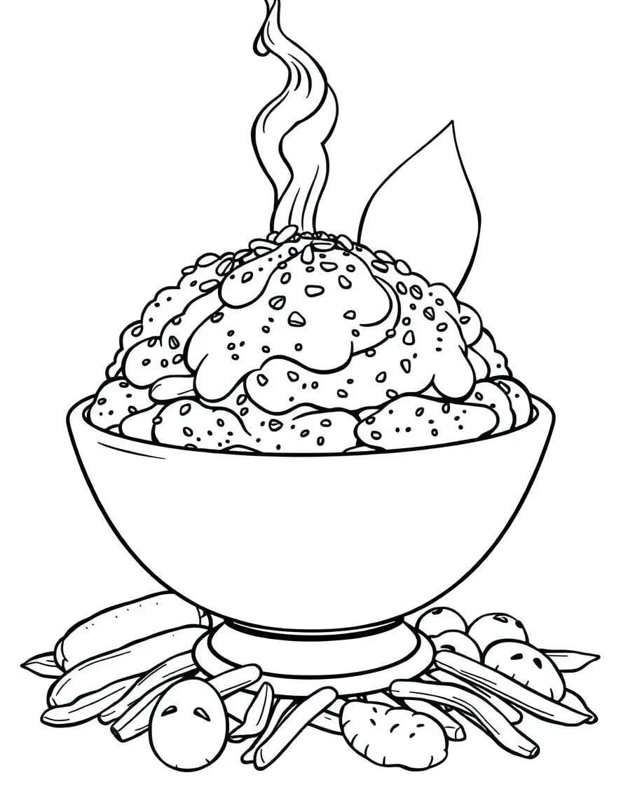 A proud baba ghanoush with a smoky flavor.