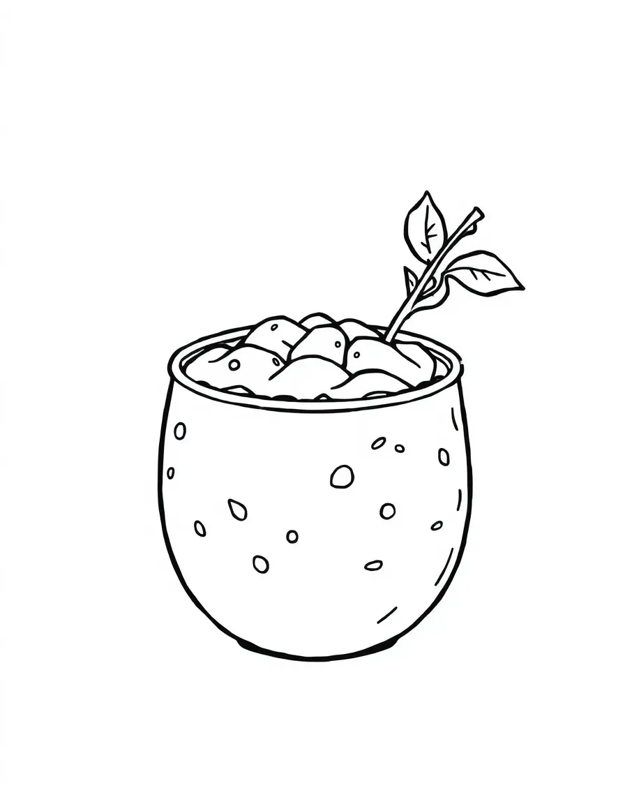 A proud salsa with a chunky texture.