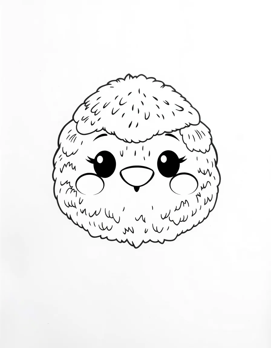 A friendly Knödel with a fluffy texture.