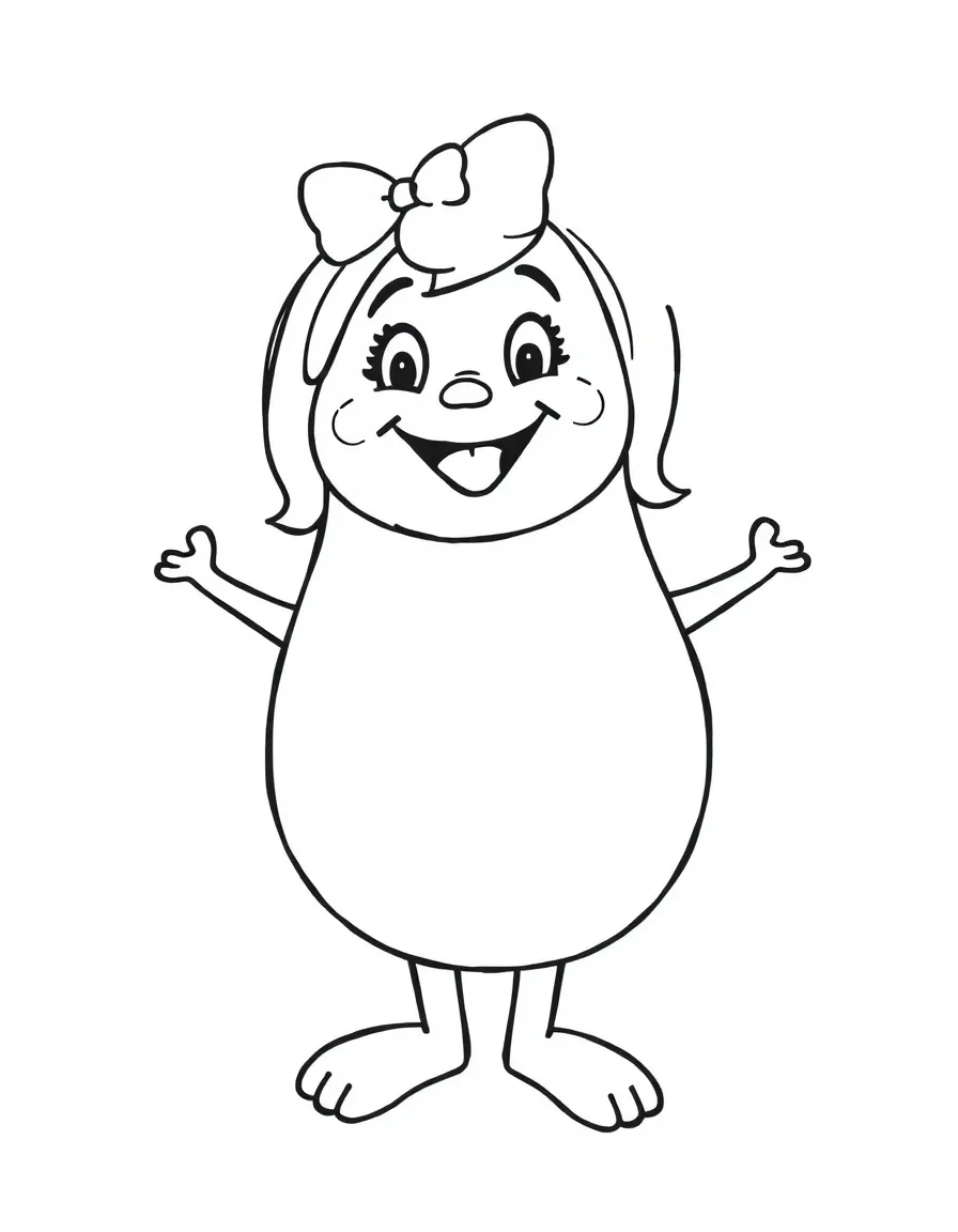 A smiling Frikadelle with a happy patty.