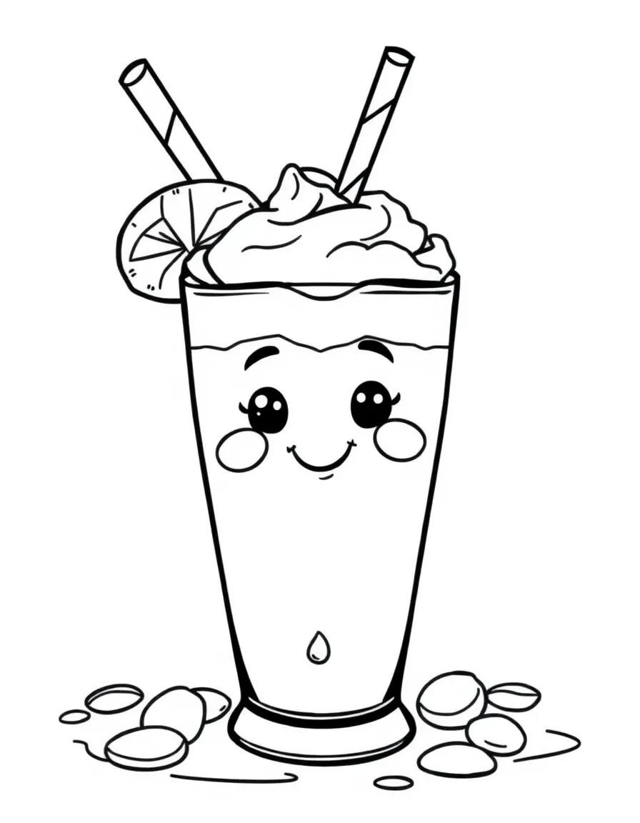 A happy horchata with a milky sweetness.