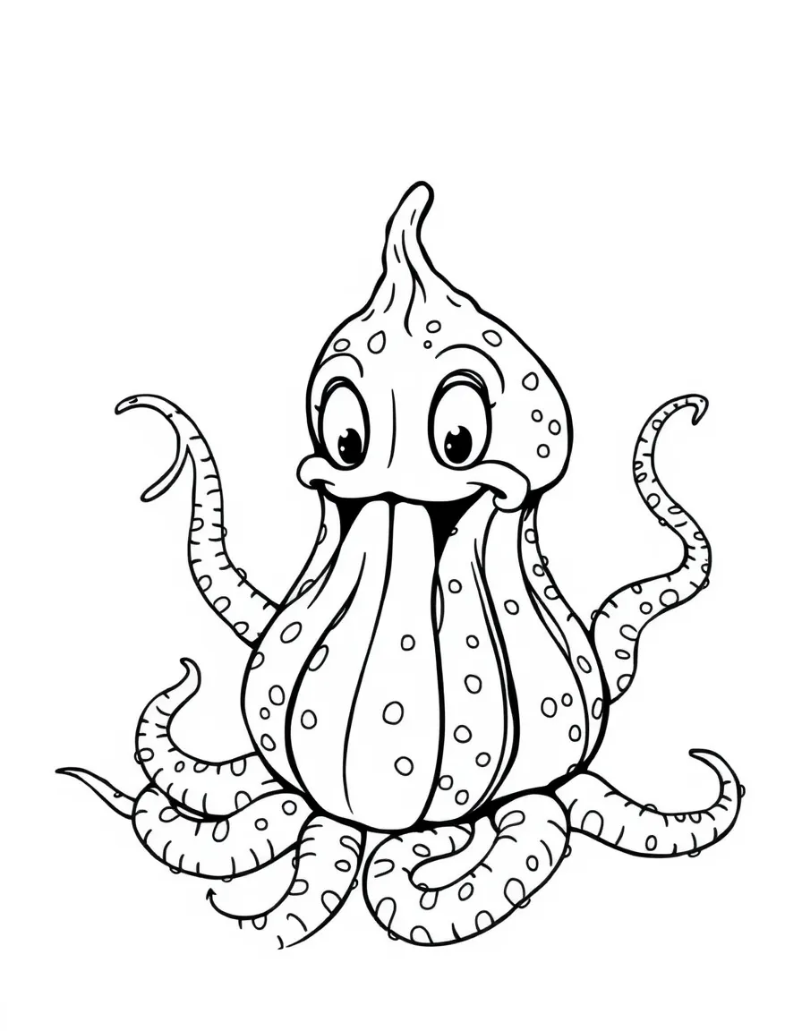 A happy pulpo a la Gallega with a savory aroma.
