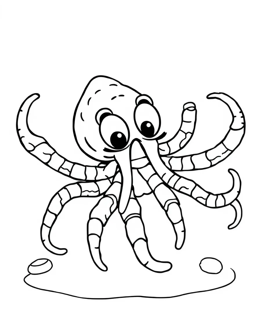 A silly calamares a la romana with a happy crunch.