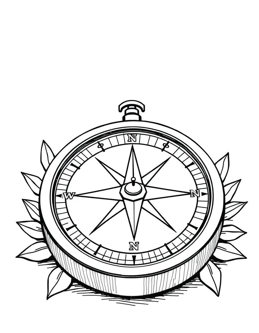 A helpful compass pointing the way.