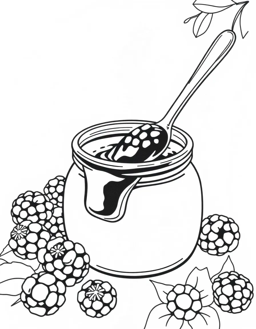 A delicious cloudberry jam being enjoyed in Norway.