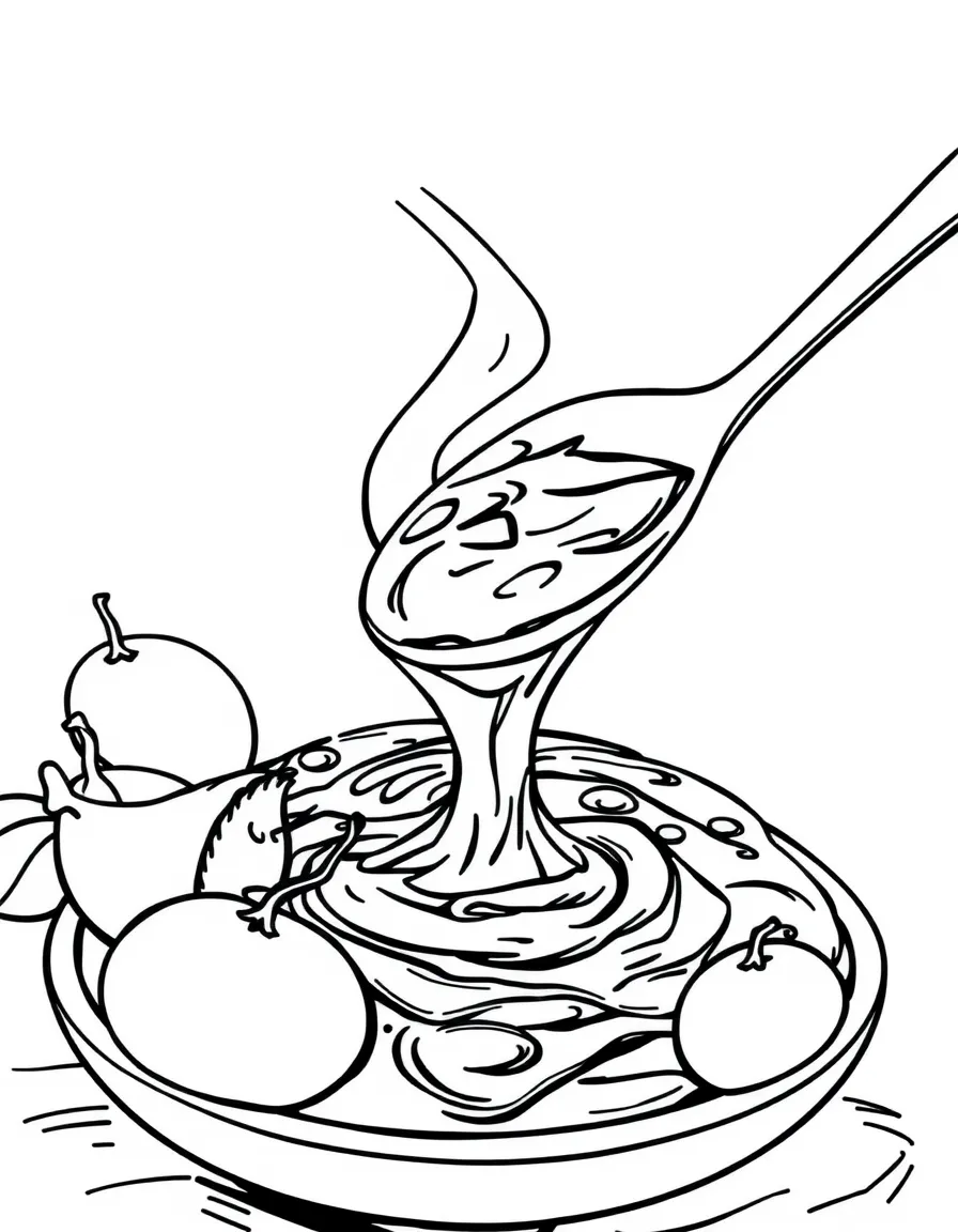 A delicious mole sauce being prepared in Mexico.