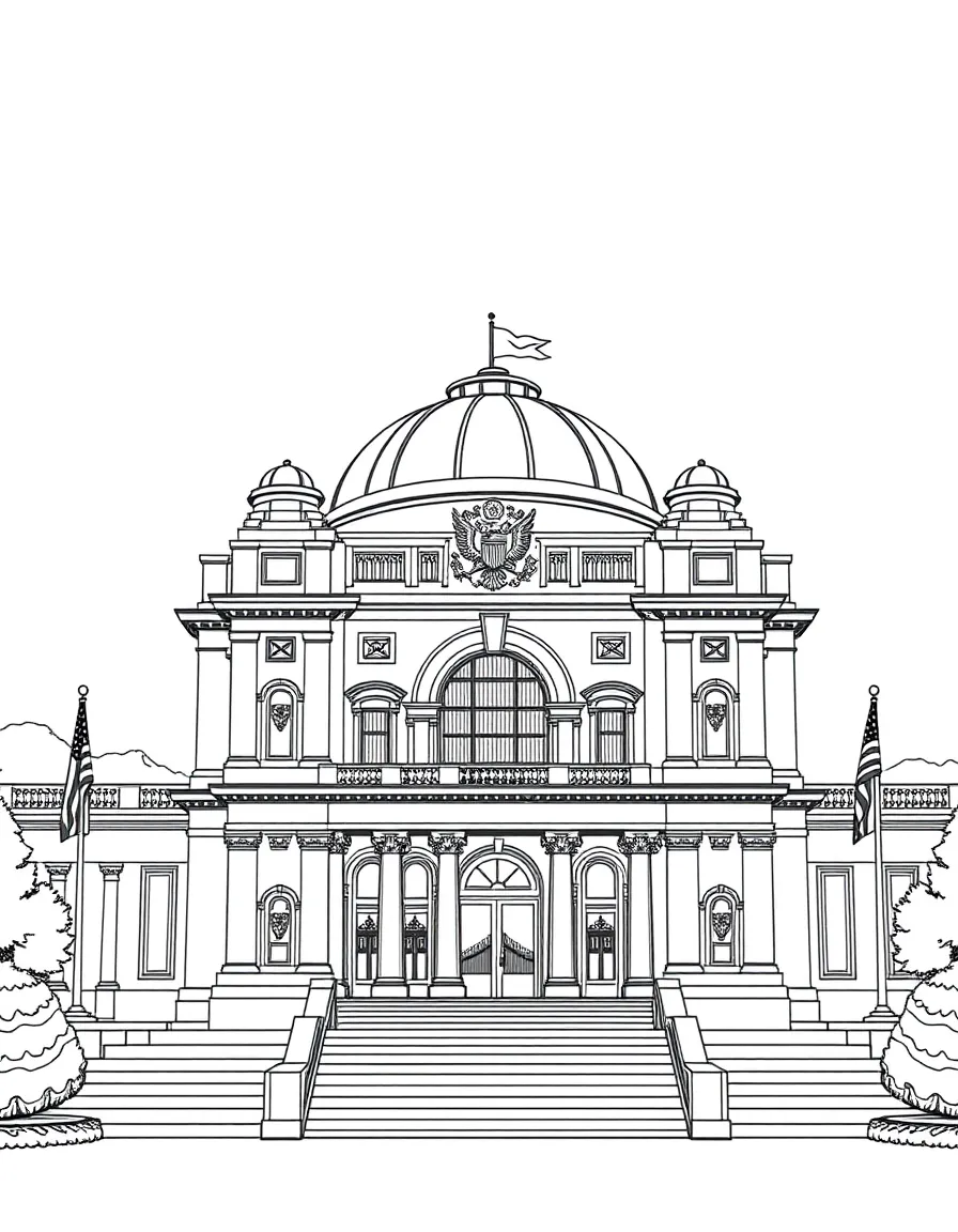 The Palace of the Legion of Honor with military medals, San Francisco Golden Gate views, classical architecture, and war memorial symbols