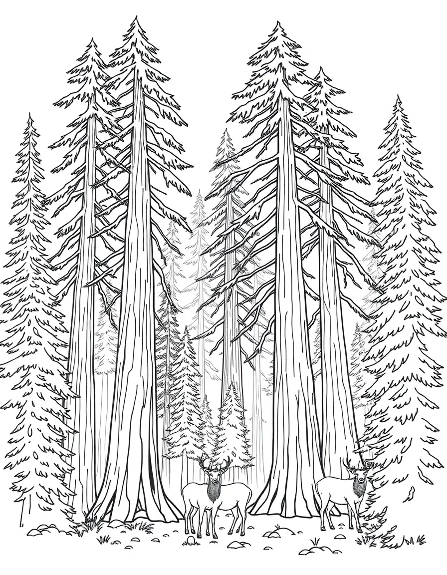 Redwood National Park with California tallest trees, Pacific fog mysteries, Roosevelt elk families, and old-growth forest conservation