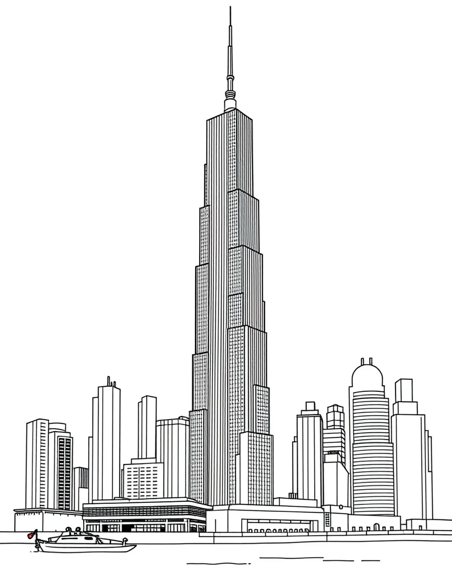 The Willis Tower (Sears Tower) with Chicago skyline architecture, Lake Michigan shorelines, deep-dish pizza culture, and Midwestern urban planning