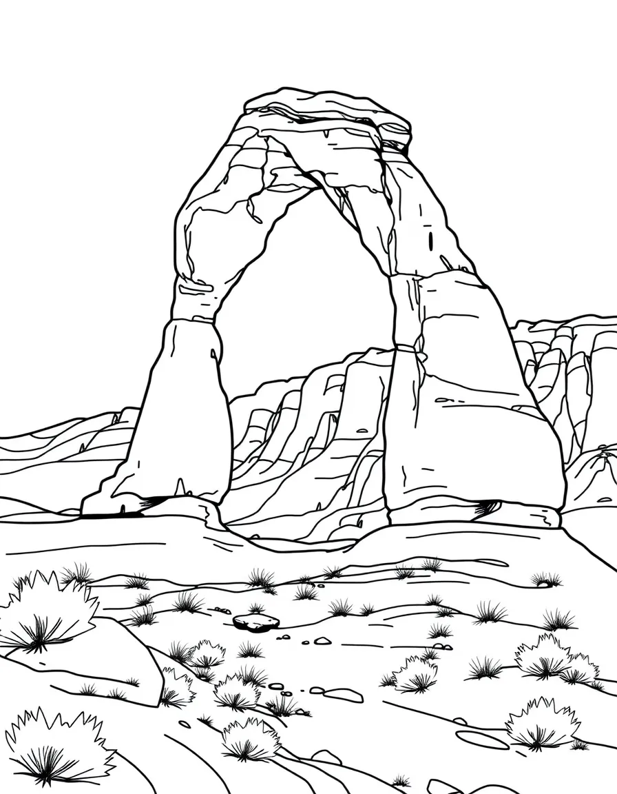 Arches National Park with Utah Delicate Arch hiking, Fiery Furnace guided tours, red rock camping, and Colorado Plateau sandstone formations