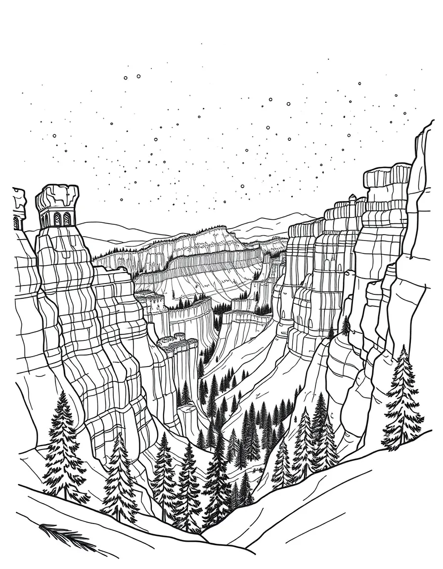 Bryce Canyon National Park with Utah amphitheater hoodoos, Paunsaugunt Plateau hiking, night sky astronomy, and Dixie National Forest