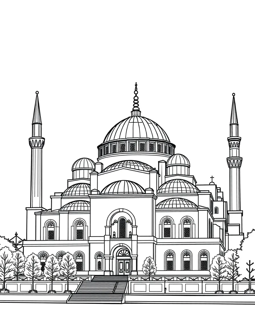 The Hagia Sophia Istanbul with Byzantine-Ottoman architectural fusion, Christian-Islamic religious transitions, Bosphorus Strait cultural bridge, and Turkish heritage preservation