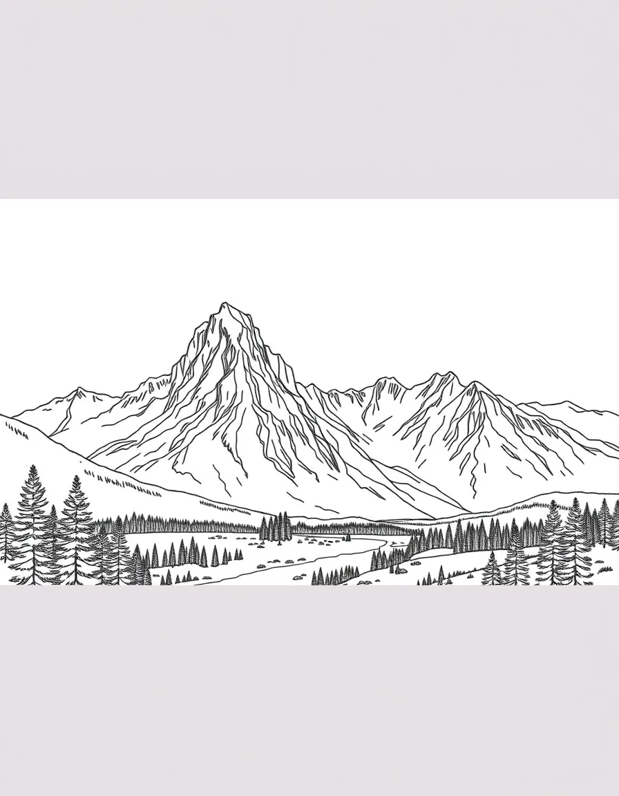 Grand Teton National Park with Wyoming Teton Range dramatic uplift, Jackson Hole valley ecosystem, Mormon pioneer settlement, and Greater Yellowstone wildlife corridor