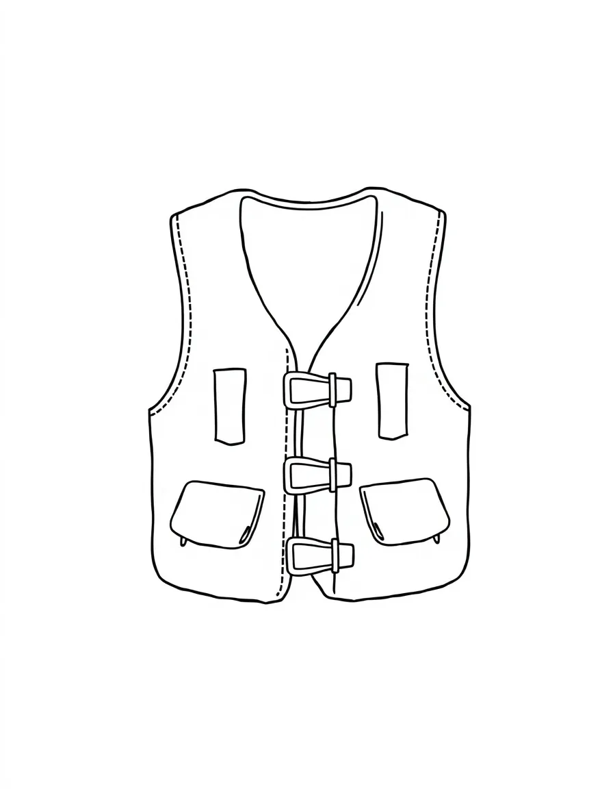 A happy life vest.