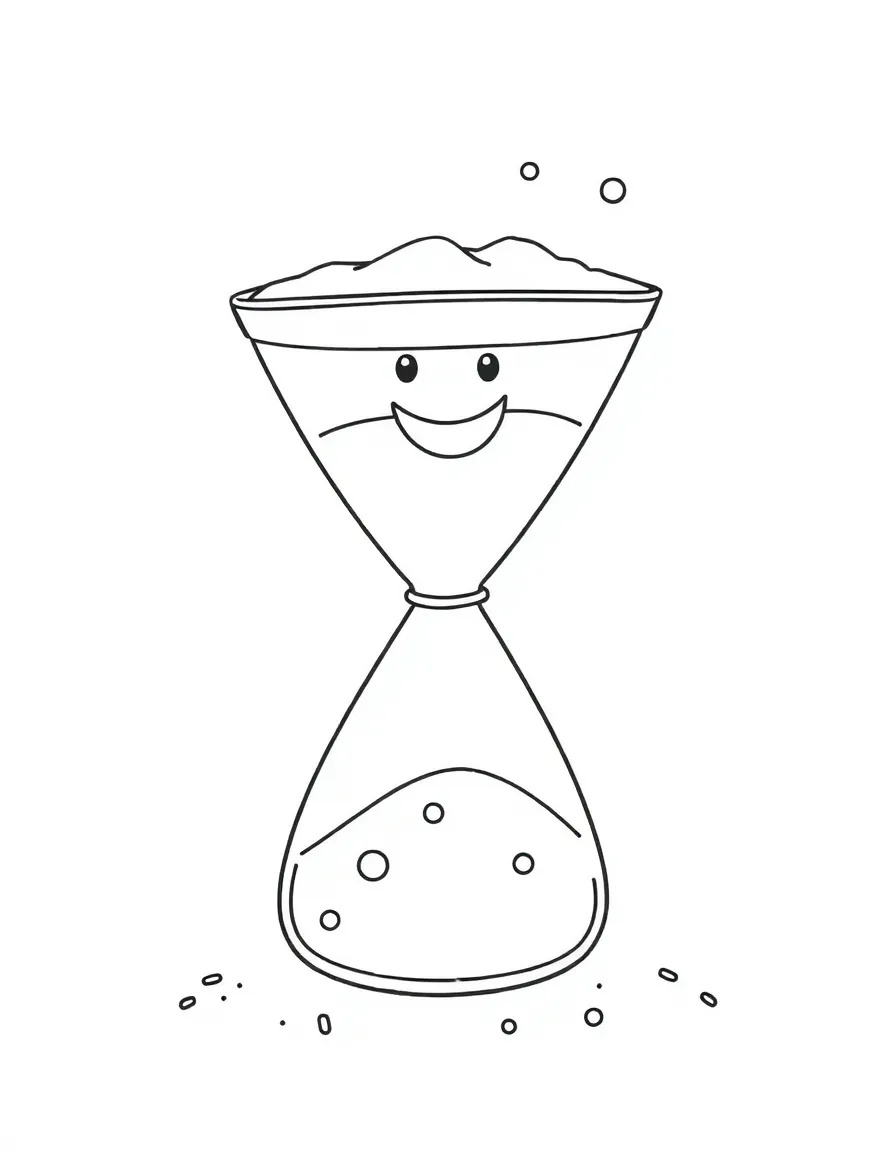 A happy sand funnel.
