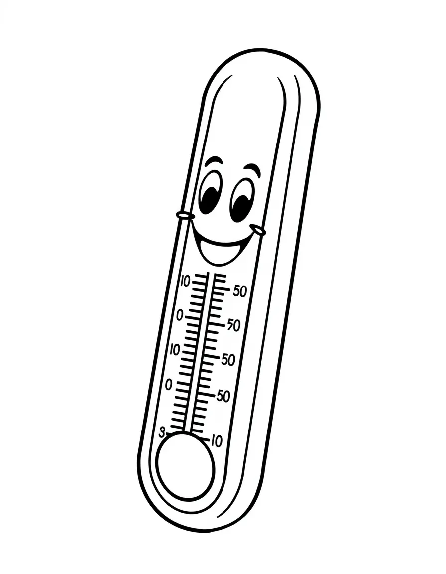 A happy toy thermometer.