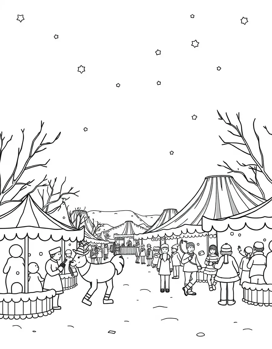 A winter carnival.